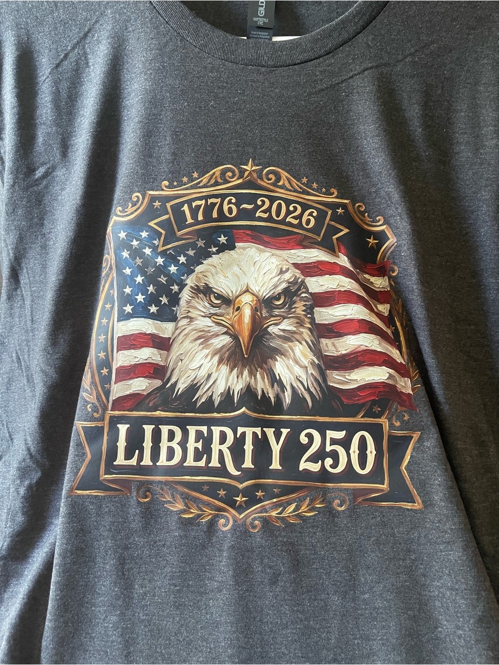 Liberty 250 Eagle Graphic T‑Shirt